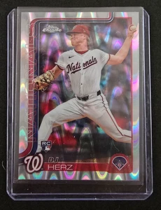 2025 Topps Chrome Dj Herz #270 Raywave Refractor (RC) - Picture 1 of 4