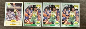 (4x) SHAWN KEMP 1990-91 Fleer ROOKIE #178 LOT- NBA HOOPS RC- SEATTLE SUPERSONICS - Picture 1 of 4