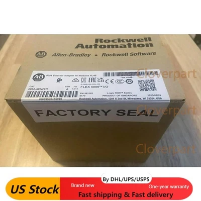 New Sealed 5094-AEN2TR Allen-Bradley 5094 Ethernet Adapter 16 Modules RJ45 AB - Image 1 of 4
