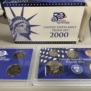 united states mint 50 state quarters proof set - Picture 1 of 5