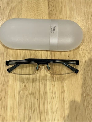 FCUK Women's Glasses From Specksavers  In Back And Blue  - Image 1 of 3