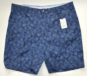 Peter Millar Shorts Men's Size 38 Seaside Classic Navy Palms Poplin Golf - Picture 1 of 10