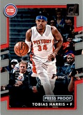 2017-18 Donruss Press Proof Silver #42 Tobias Harris /299