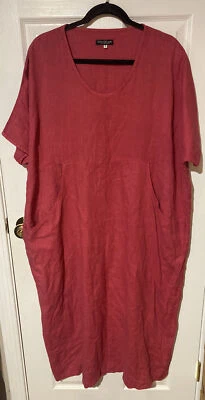 Precioso vestido largo Backstage 100 % lino talla: 2 Foto 1 de 4