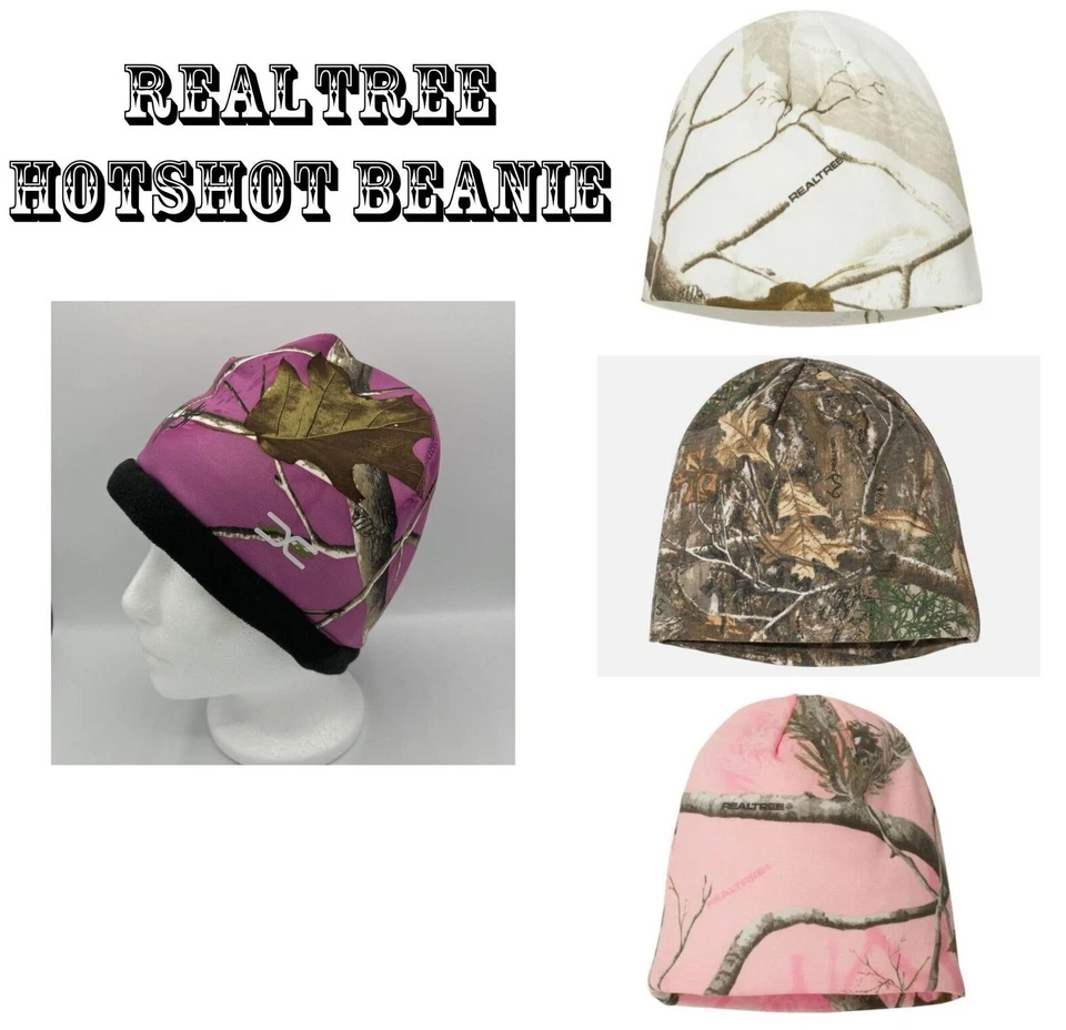 Gorro camuflado Hot Shot Realtree caza camping pesca talla única para todos Foto 1 de 1