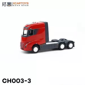 XCARTOYS 1/64 Scale GEELY Farizon Homtruck Truck tractor Red Diecast Model - Picture 1 of 6
