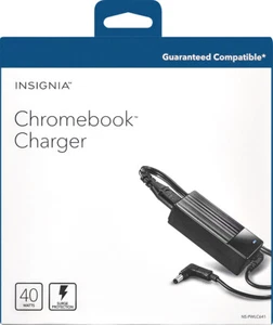 Insignia NS-PWLC641 Universal 40W Chromebook Charger For Acer, HP, Samsung - Picture 1 of 2