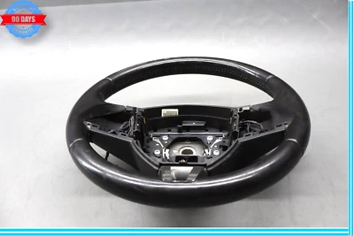 12-15 Jaguar XF XFR X250 Steering Wheel CX233L598AB Black Oem - Image 1 of 4