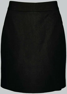 BN STRAIGHT BLACK SKIRT (34W/22L) fully lined BANNER S-CUT Smart Tailored Formal - Picture 1 of 1