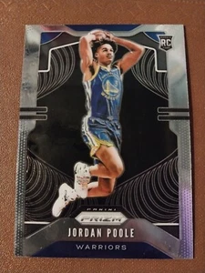 2019-20 Jordan Poole Panini Prizm NBA tarjeta de novato radiocontrol #272 Warriors Michigan - Imagen 1 de 2