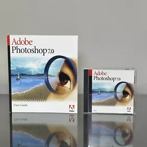 Adobe Photoshop 7 UPGRADE for Windows w/ Serial Number + 7.0 User Guide - Picture 1 of 7