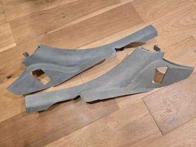 Painéis internos de acabamento de soleira traseira para porta Dodge Magnum 2005-2008 degrau traseiro - Imagem 1 de 4