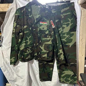 RARE Peshmerga Kurdistan Special Forces Kurdish Uniform w/ Patches Sz Med - Picture 1 of 8