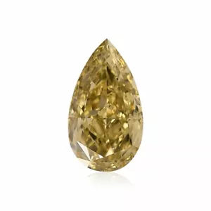 1.03 TCW Fancy Brownish Yellow Natural Loose Diamond IF Handmade Diamond Gift - Picture 1 of 9