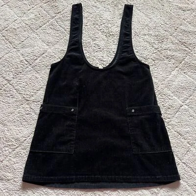 Vestido sin mangas Free People Devoted To You mini pana mezcla de algodón para mujer talla 0” Foto 1 de 4