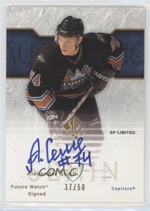 2003-04 SP Authentic SP Limited /50 Alexander Semin #158 Rookie RC