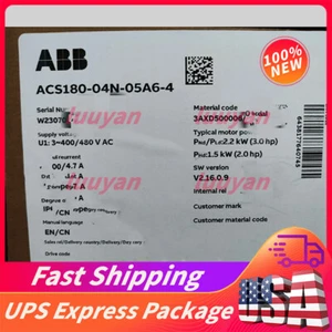 ACS180-04N-05A6-4 Factory Sealed ABB Free Shipping - Picture 1 of 2