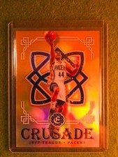 JEFF TEAGUE REFRACTOR SSP PRIZM #/25 BASKETBALL Excalibur Crusade 2016-17 Orange