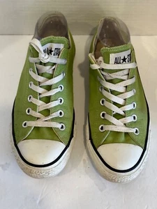ALL STAR CONVERSE LIME GREEN UNISEX MEN SZ 7 WOMEN’S SZ 9 - Picture 1 of 7