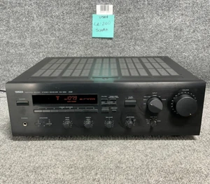 Vintage Yamaha Natural Sound Stereo Receiver RX-550 Home Theater in Black Color - Picture 1 of 18