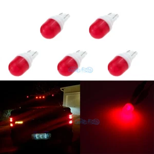 5Pcs Red Clearance Cab Marker Roof Light Ceramics LED Bulbs For Hummer H2 03-09 - Picture 1 of 10