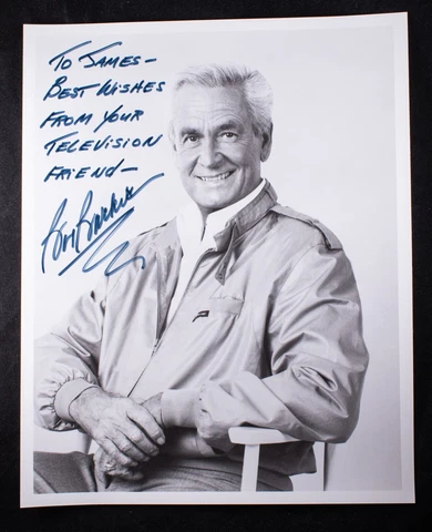 Bob Barker 8x10 Autographed Photo American TV Game Show Host Cover