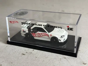 2023 Hot Wheels NISSAN SKYLINE GT-R R34 Indonesia Diecast Expo Acrylic IDE BNR34 - Picture 1 of 16