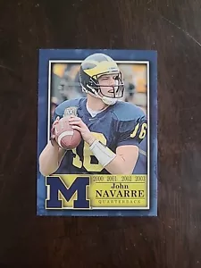 2004 TK Legacy John Navarre RC #L74 Michigan Wolverines Rookie - Picture 1 of 2