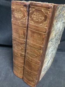 * Good 1st Edition 1826-27 The Every-Day Book By William Hone 2 Leather Vols - Picture 1 of 22