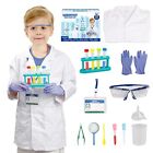 Lesheng space Scientist Costume for Kids Lab Coat with Science Experiment Kit...