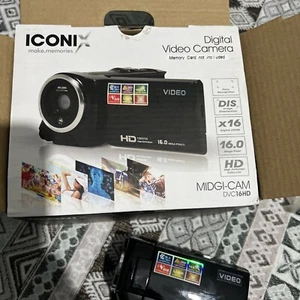 Videocámara Videocámara HD 16 Megapíxeles Negra En Caja LEER - Imagen 1 de 4