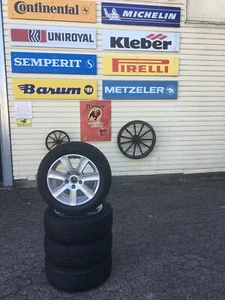 Kompletträder Alufelgen BORBET BMW 1 3Winterreifen Pirelli Ca.6mm 205/55R16 91H  - Bild 1 von 12