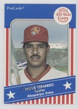 1991 ProCards Triple A All-Star Game Carlos Hernandez #AAA2 Rookie RC