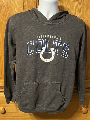 VETEMENTS Felpa con cappuccio NFL Team Apparel Indianapolis Colts ragazzo giovane grande XL (18)