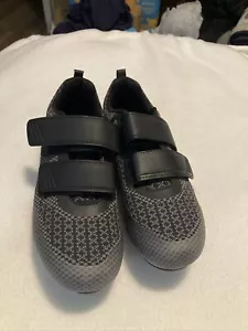 Scarpe da ciclismo su strada Road Spin nere/grigie taglia 38 US 7,5 - Foto 1 di 24