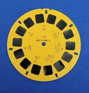 Stereo-Rama view-master Reel I - 1211 Lago di Garda II Lake Garda Made in Italy - Picture 1 of 2