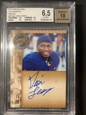 Dion Lewis 2011 Press Pass Autographs Bronze BGS 6.5 Card BGS 10 Auto