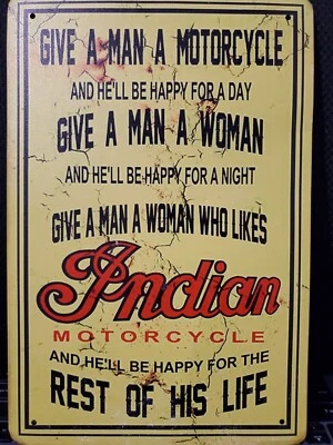 Letrero de garaje. Letrero de hojalata, letrero de garaje Foto 1 de 2