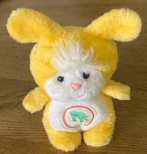 Rare nounours doudou Ajena signe zodiaque taureau no Bisounours Popples Vintage - Imagen 1 de 3