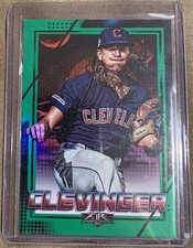 2020 TOPPS FIRE MIKE CLEVINGER GREEN /199 CLEVELAND INDIANS SAN DIEGO PADRES