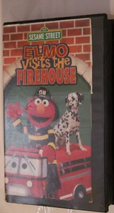 Sesame Street VHS Tape Elmo Visits The Firehouse - Picture 1 of 3