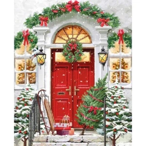 Bead Embroidery Kit New Year's Eve DIY Bead needlepoint Bead stitching - Picture 1 of 1