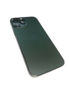 GENUINE OEM APPLE Housing Glass Frame Back Cover iPhone 13 PRO MAX Alpine Green