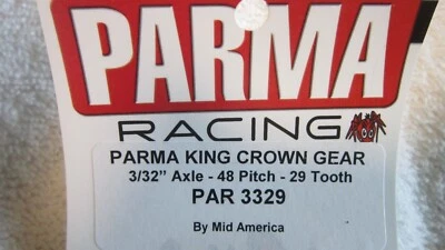 PARMA KING CROWN GEAR 3/32 AXLE 48 PITCH 29 TH PAR3329 - Image 1 of 2