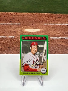 Enos Slaughter 2019 Topps Archives #182 St. Louis Cardinals - Picture 1 of 2