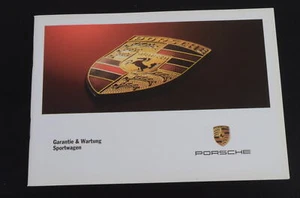 Porsche Warranty & Maintenance Service Book 911 Carrera GT2 Turbo Boxster Unused - Picture 1 of 7