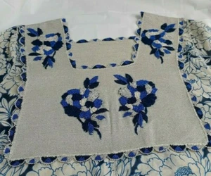 Vintage Handmade Moroccan Kaftan Embroidred Randa Caftan Long Dress Abaya - Picture 1 of 9