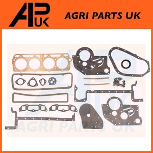 Head Top & Bottom 4 Cyl Copper Full Gasket Set for Fordson Major Super Tractor - Picture 1 of 2