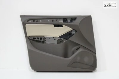 AUDI Q5 2013-2017 PANEL PUERTA DELANTERA IZQUIERDA CUBIERTA MOLDURA CON REJILLA ALTAVOZ OEM Foto 1 de 4