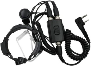 Police militaire FBI micro gorge flexible tube acoustique caché écouteur casque - Photo 1/6